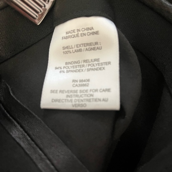 Theory Leather Leggings EUC - Picture 3 of 5